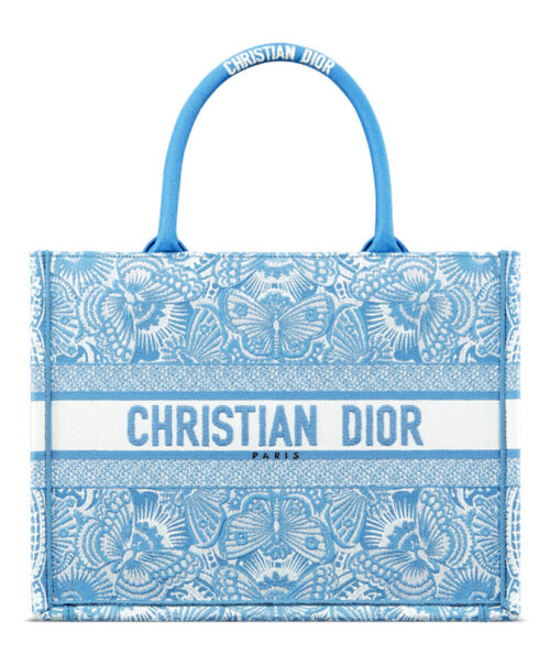 Christian Dior Medium Dior Book Tote M1286 Blue